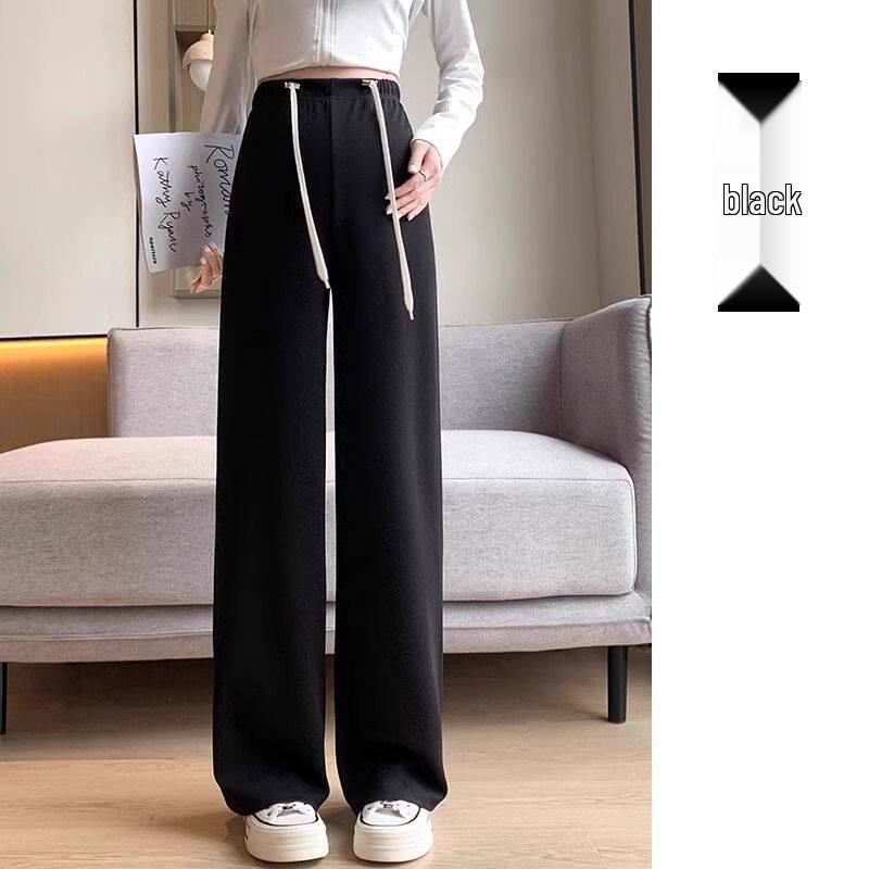 Maternity Wide-Leg Pants: Spring/Summer Lightweight, Loose, Non-Constricting Waist, Drape Floor-Length, Straight-Leg Design. XL (Suitable for 115-125 catties) чорний
Maternity Wide-Leg Pants: Spring/Summer Lightweight, Loose, Non-Constricting Waist, Drape Floor-Length, Straight-Leg Design. XL (Suitable for 115-125 catties) чорний