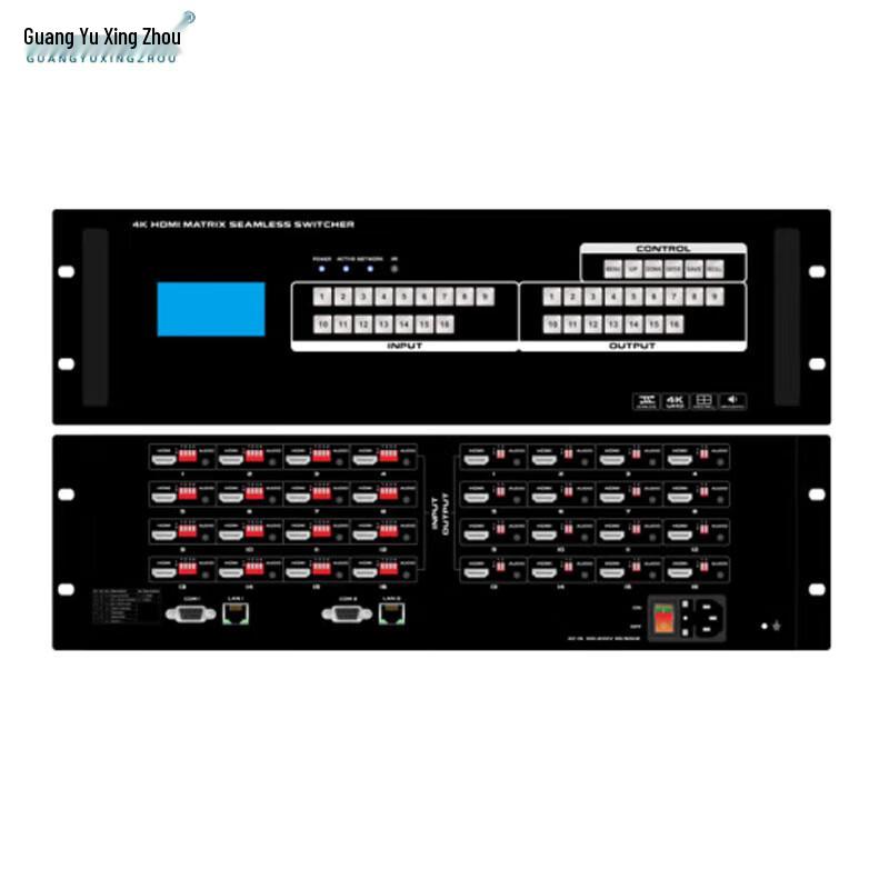 Guangyu Xingzhou GY-HDMI1616-4K30-WF HDMI Seamless 4K Matrix Switcher
Guangyu Xingzhou GY-HDMI1616-4K30-WF HDMI Seamless 4K Matrix Switcher