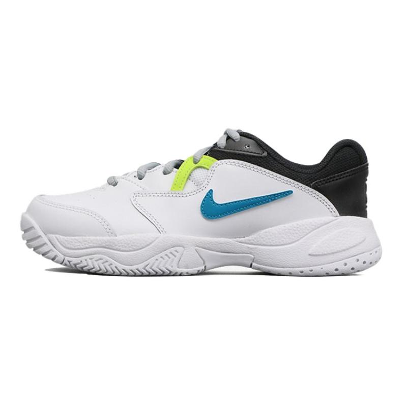 Nike Jr.GS Slip Resistant Shock Absorbers Low Top Kids Training Shoes White Black Blue Sneakers CD0440-101 34
Nike Jr.GS Slip Resistant Shock Absorbers Low Top Kids Training Shoes White Black Blue Sneakers CD0440-101 34