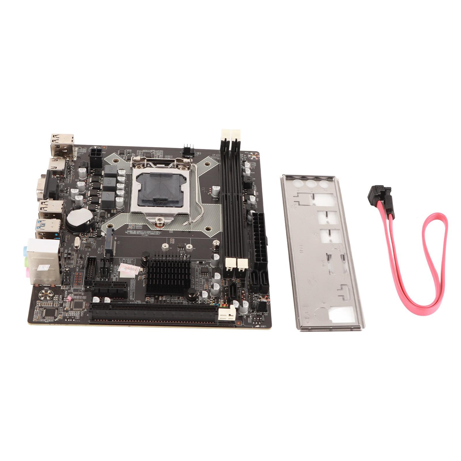 H81 LAG1150 DDR3 Motherboard with HDMI SATA 2.0 USB 2.0 Support VGA+HDMI Dual Output
H81 LAG1150 DDR3 Motherboard with HDMI SATA 2.0 USB 2.0 Support VGA+HDMI Dual Output