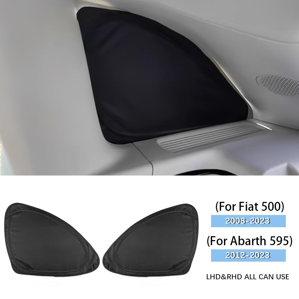 Sunshade Triangle For Fiat 500 2008- Abarth 595 2012- LHD RHD Car Rear Baby Seat Curtain Visor 1Pair
Sunshade Triangle For Fiat 500 2008- Abarth 595 2012- LHD RHD Car Rear Baby Seat Curtain Visor 1Pair