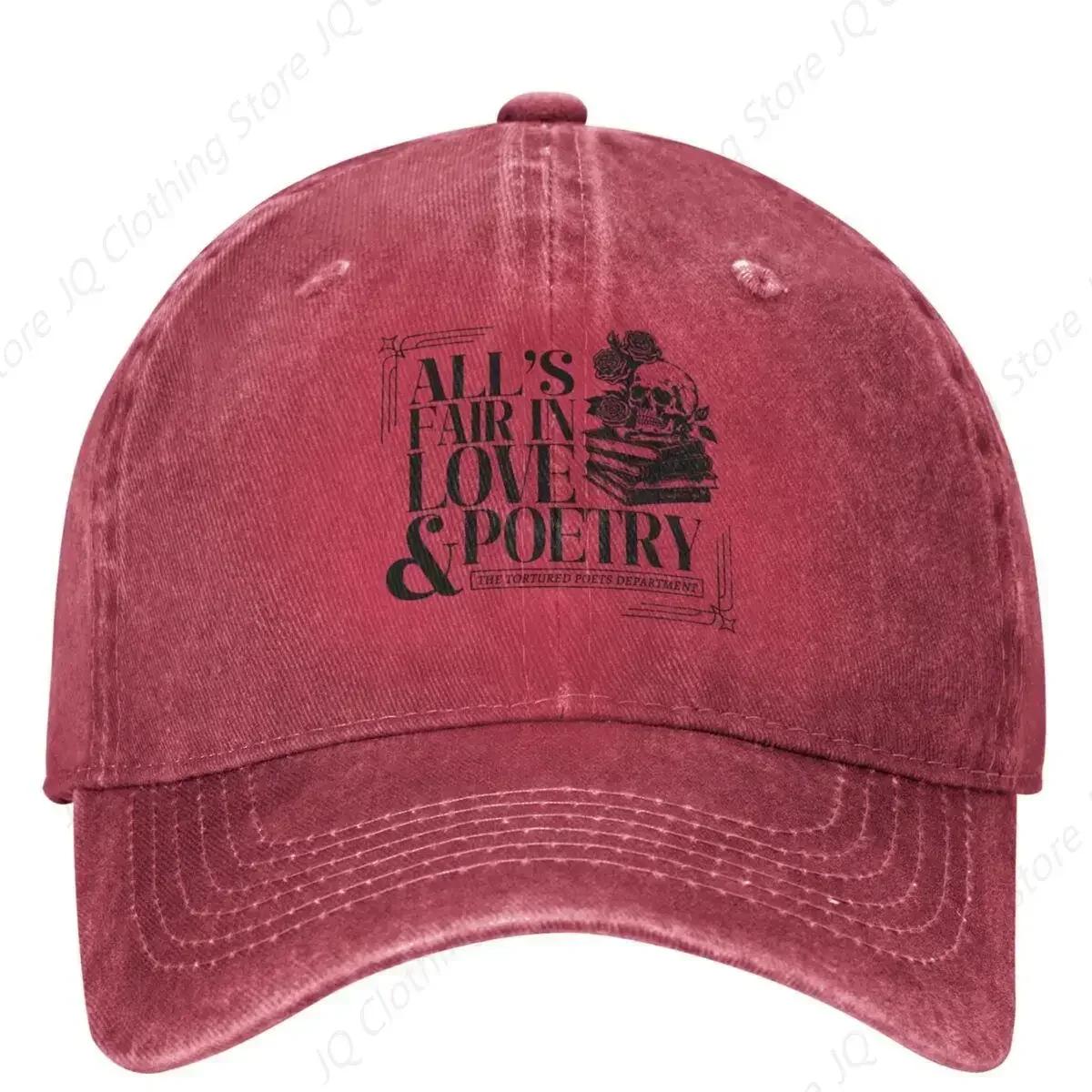 Unisex Women Skull Alls Fair In Love Poetry 1234 Baseball Cap Vintage Distressed Washed Sun Cap Adjustable Adjustable
Unisex Women Skull Alls Fair In Love Poetry 1234 Baseball Cap Vintage Distressed Washed Sun Cap Adjustable Adjustable