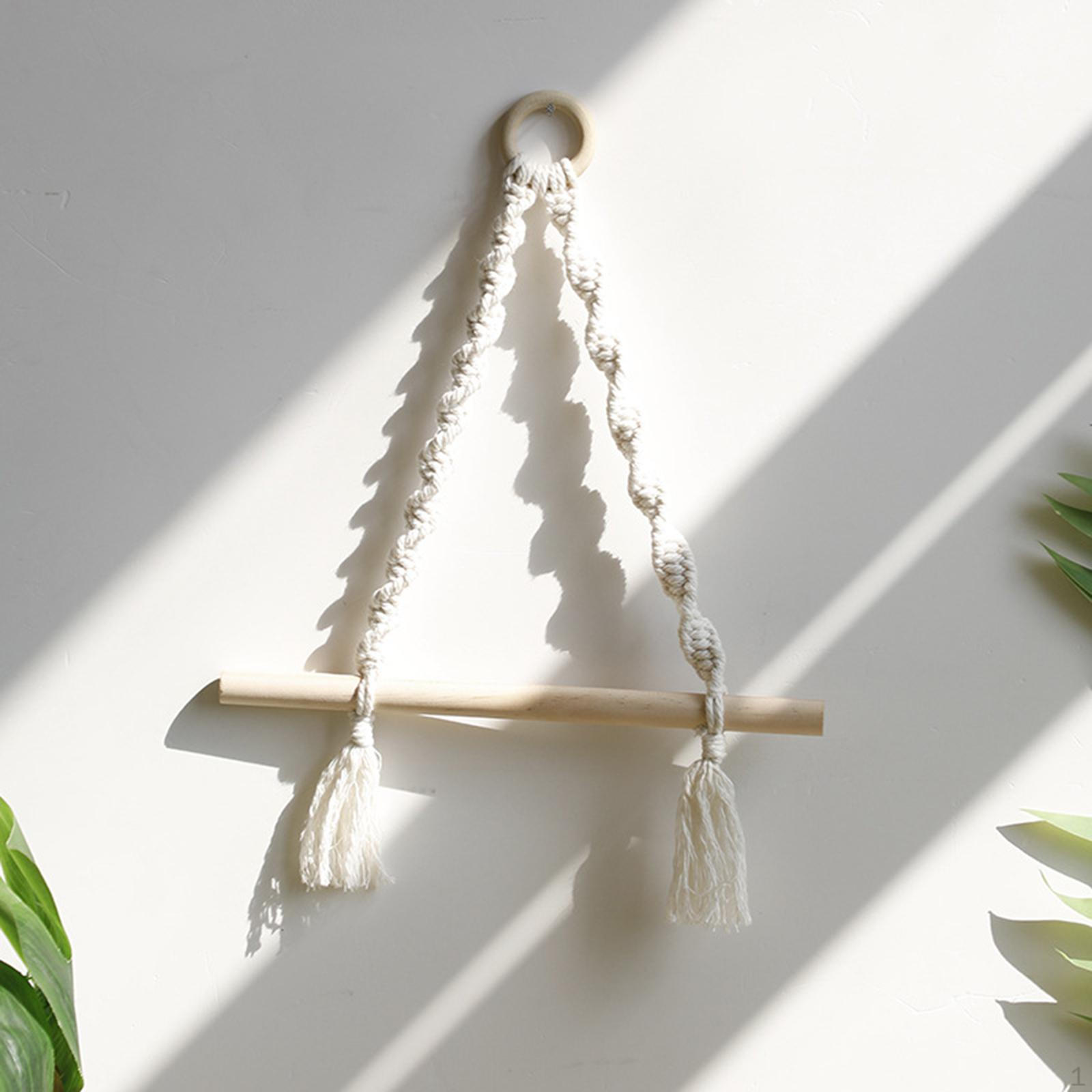 Macrame Toilet Paper Holder, Woven Rope Storage Tissue Roll Hanger Hand Holder for
Macrame Toilet Paper Holder, Woven Rope Storage Tissue Roll Hanger Hand Holder for