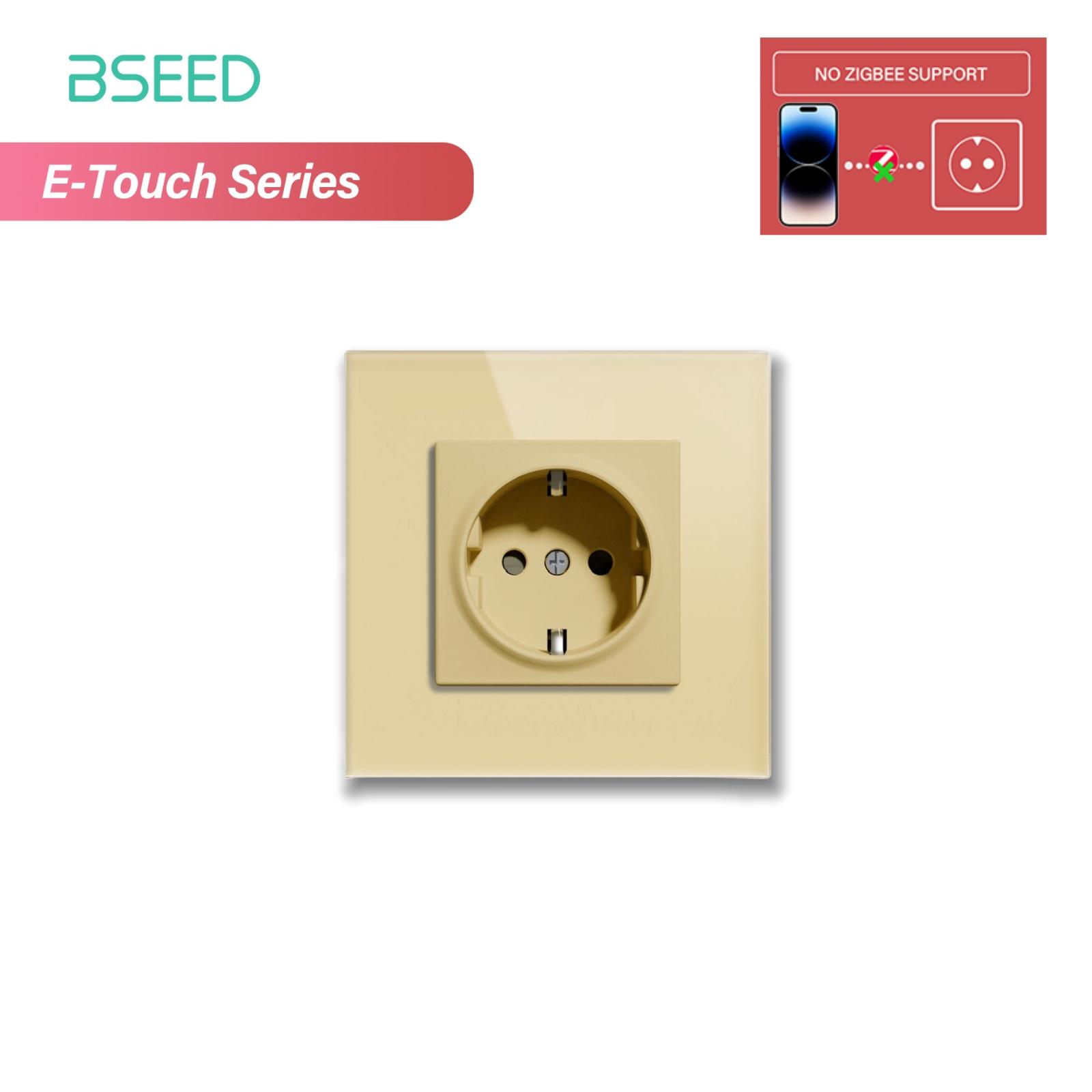 BSEED 1/2/3/4-клавишный сенсорный выключатель Zigbee, стекло с розетками EU, умный настенный выключатель света, сенсорный экран, подсветка, серия E Socket No Zigbee&EU standard
BSEED 1/2/3/4-клавишный сенсорный выключатель Zigbee, стекло с розетками EU, умный настенный выключатель света, сенсорный экран, подсветка, серия E Socket No Zigbee&EU standard