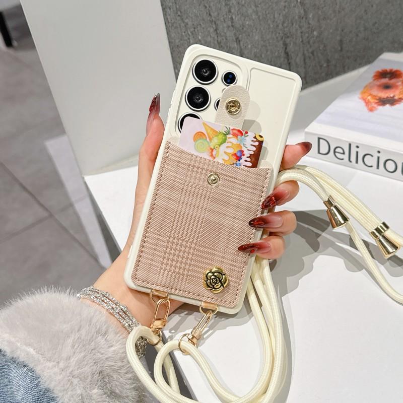 Чохол-гаманець зі шнурком для Samsung Galaxy S26 Ultra S24 FE S23 S21 S22 S25 Plus З картою Квітка Через плече Шнурок Ремінець Клітинка Чохол-сумка S23 Ultra
Чохол-гаманець зі шнурком для Samsung Galaxy S26 Ultra S24 FE S23 S21 S22 S25 Plus З картою Квітка Через плече Шнурок Ремінець Клітинка Чохол-сумка S23 Ultra