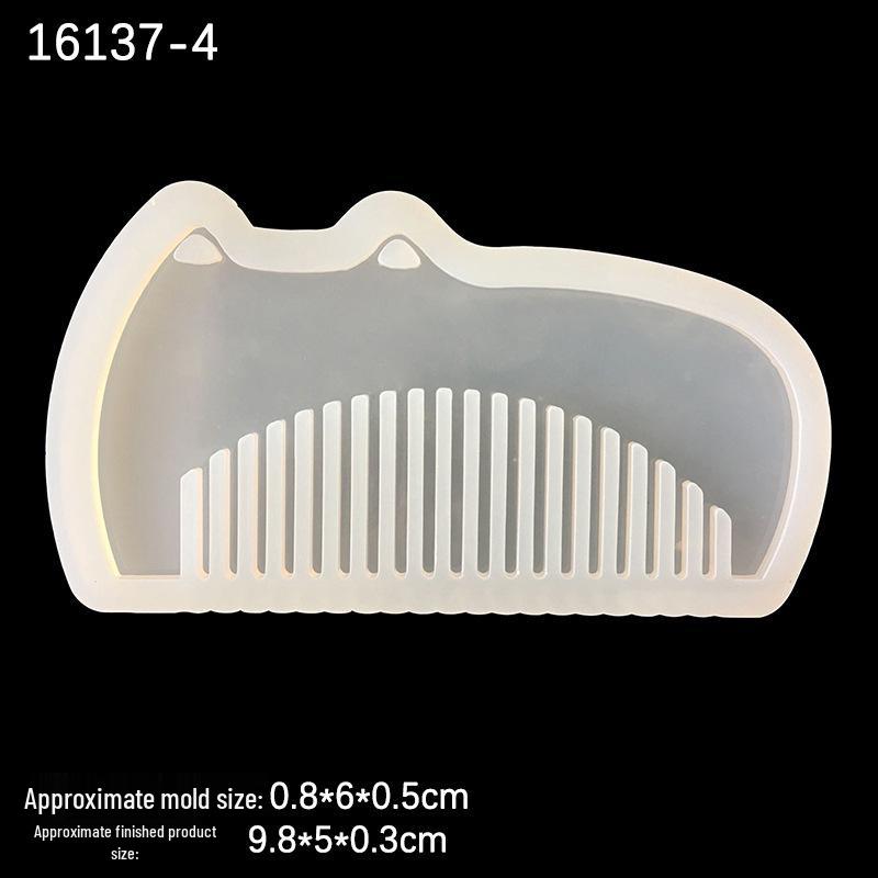 Shiny Crystal UV Resin Comb Mold - Cute Cartoon Series, Multiple Styles
Shiny Crystal UV Resin Comb Mold - Cute Cartoon Series, Multiple Styles