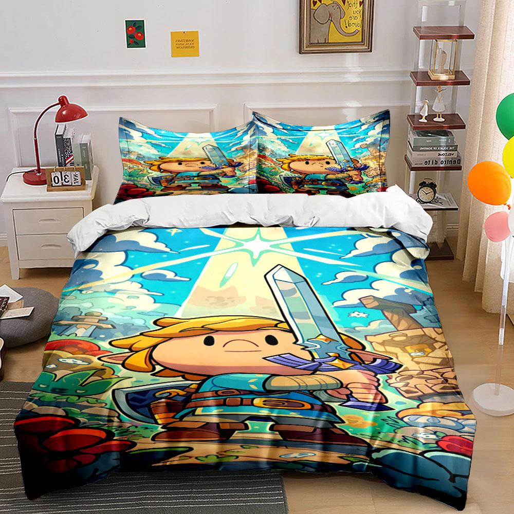 Cartoon warrior holding sword. Bedding sets Duvet cover sets Duvet covers Pillowcases(1 * Duvet Cover 2 * Pillowcases, without duvet insert) 135x200cm
Cartoon warrior holding sword. Bedding sets Duvet cover sets Duvet covers Pillowcases(1 * Duvet Cover 2 * Pillowcases, without duvet insert) 135x200cm