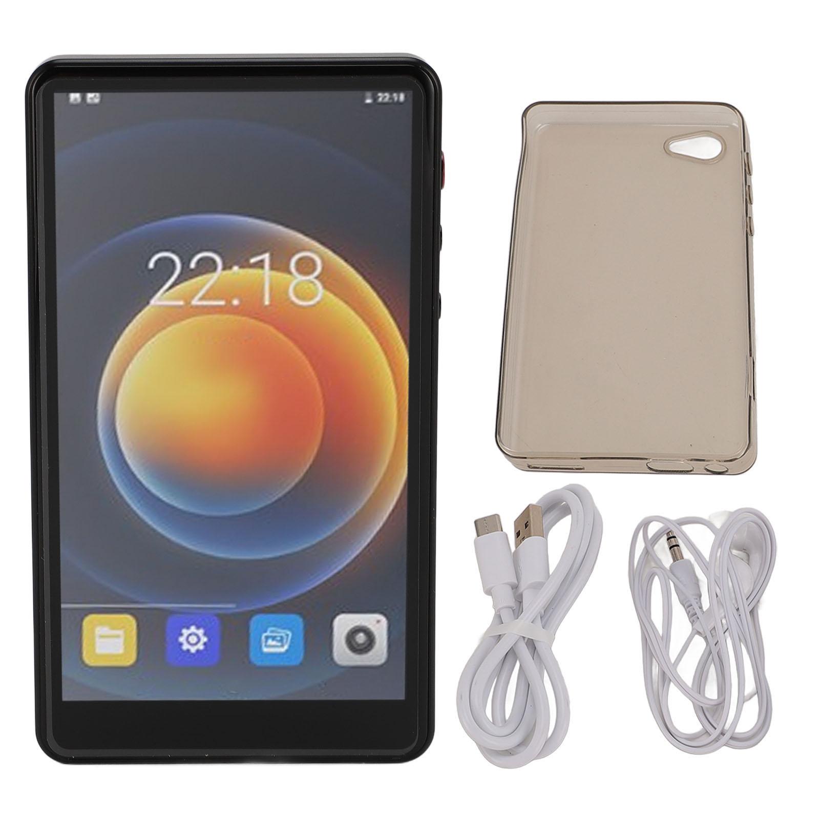 MP4 Player with Bluetooth 5.2inch Full Touch Screen 2500mAh Support 128GB Rear Camera Digital MP4 MP
MP4 Player with Bluetooth 5.2inch Full Touch Screen 2500mAh Support 128GB Rear Camera Digital MP4 MP