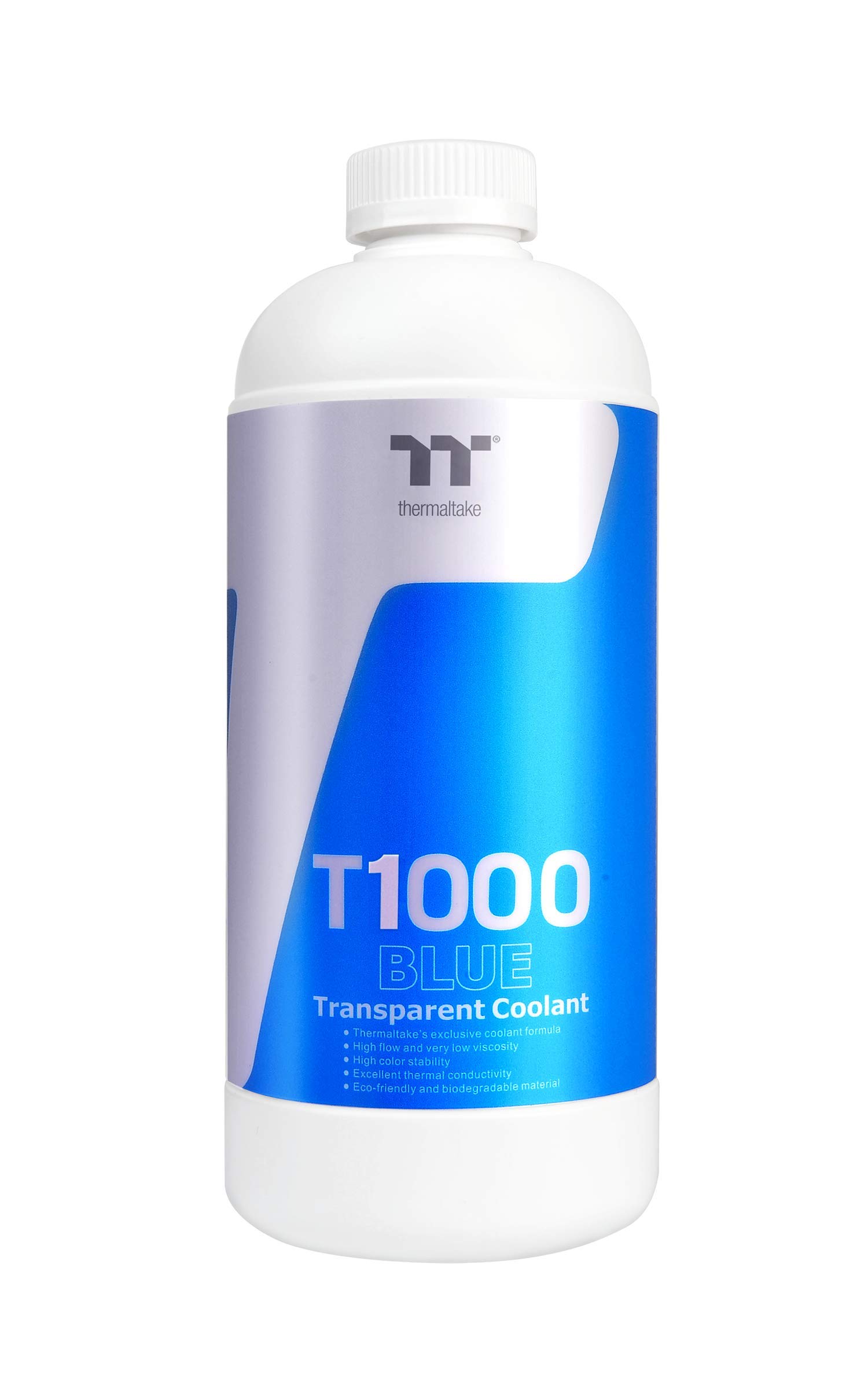 Thermaltake T1000 Transparent Coolant Blue 1000ml Coolant Coolant for Water Cooling Kit HS1323 CL-W245-OS00BU-A
Thermaltake T1000 Transparent Coolant Blue 1000ml Coolant Coolant for Water Cooling Kit HS1323 CL-W245-OS00BU-A
