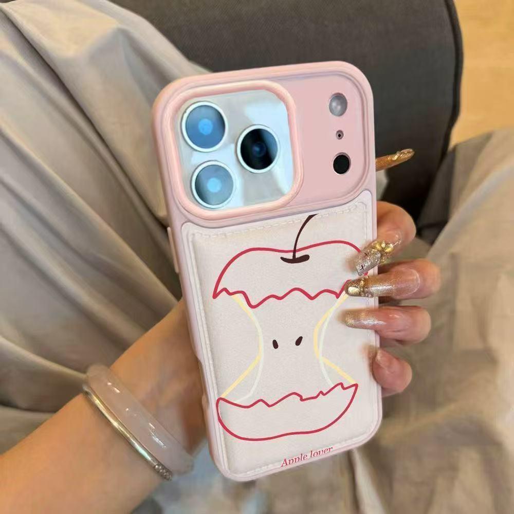 Line Apple Core Soft Shell - Compatible with Apple 13P, 14, 15, 16, 17 Pro Max (Drop-Proof, White/Pink) iPhone 15 Plus
Line Apple Core Soft Shell - Compatible with Apple 13P, 14, 15, 16, 17 Pro Max (Drop-Proof, White/Pink) iPhone 15 Plus