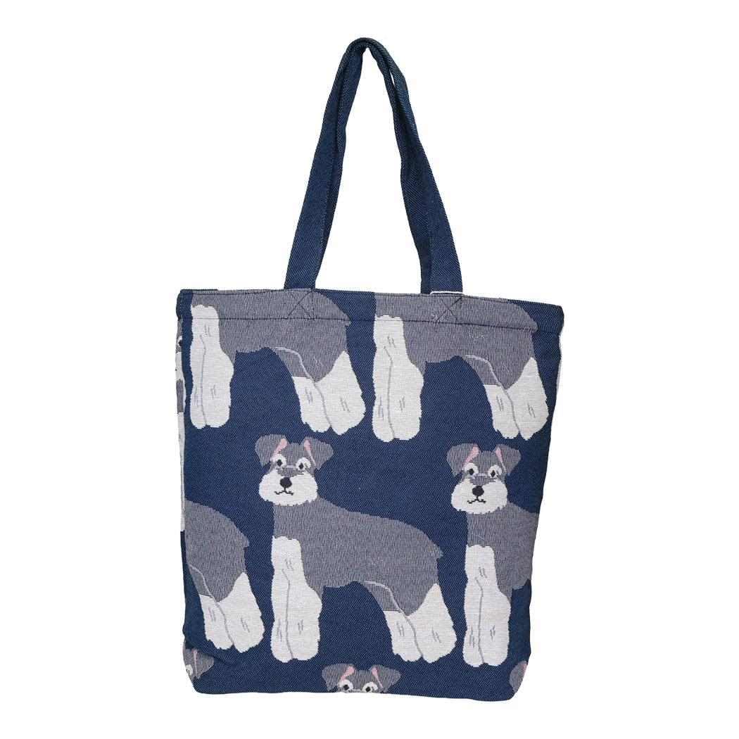 Friends Hill ouaf ouaf & miaou marché Jacquard Tote Bag, Mini Schnauzer, 911826
Friends Hill ouaf ouaf & miaou marché Jacquard Tote Bag, Mini Schnauzer, 911826