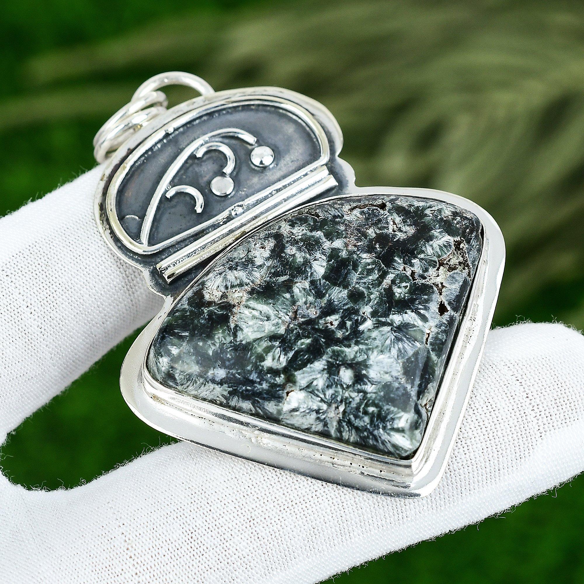 День сестер Распродажа Стерлинговое серебро Серафинит Драгоценный камень Свадебная подвеска Ювелирные изделия
День сестер Распродажа Стерлинговое серебро Серафинит Драгоценный камень Свадебная подвеска Ювелирные изделия