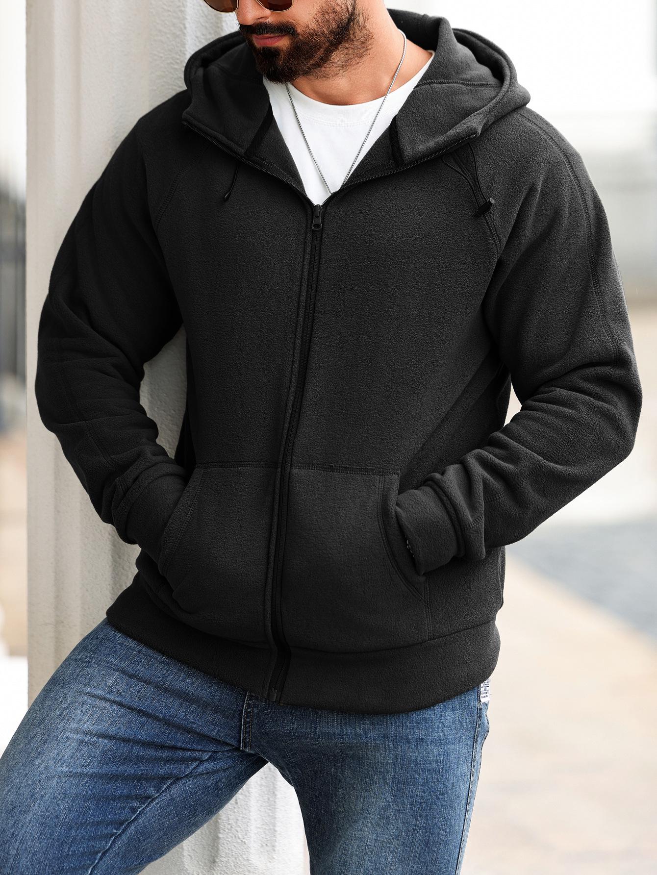 In Stock: Men s Trendy Casual Fleece Jacket for Spring and Autumn XXL чорний
In Stock: Men s Trendy Casual Fleece Jacket for Spring and Autumn XXL чорний
