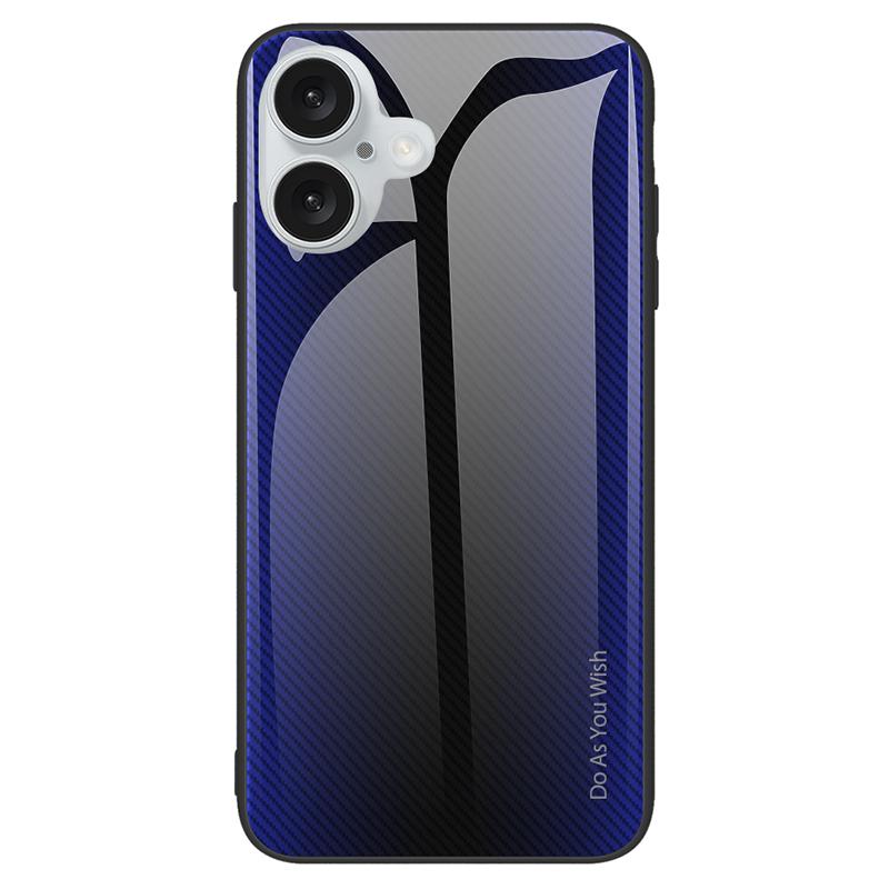For iPhone 16 Wholesale Phone Case Carbon Fiber Texture Tempered Glass+TPU Cover Dark Blue
For iPhone 16 Wholesale Phone Case Carbon Fiber Texture Tempered Glass+TPU Cover Dark Blue