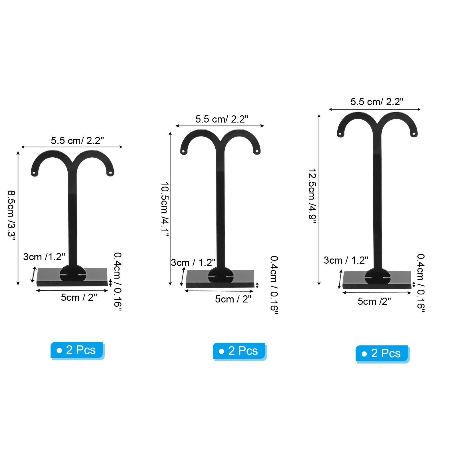 6pcs Earring Display Stand, Acrylic Earring Holder Earring Stands Storage Organizer M Display Stand for Jewelry Necklace,Black
6pcs Earring Display Stand, Acrylic Earring Holder Earring Stands Storage Organizer M Display Stand for Jewelry Necklace,Black