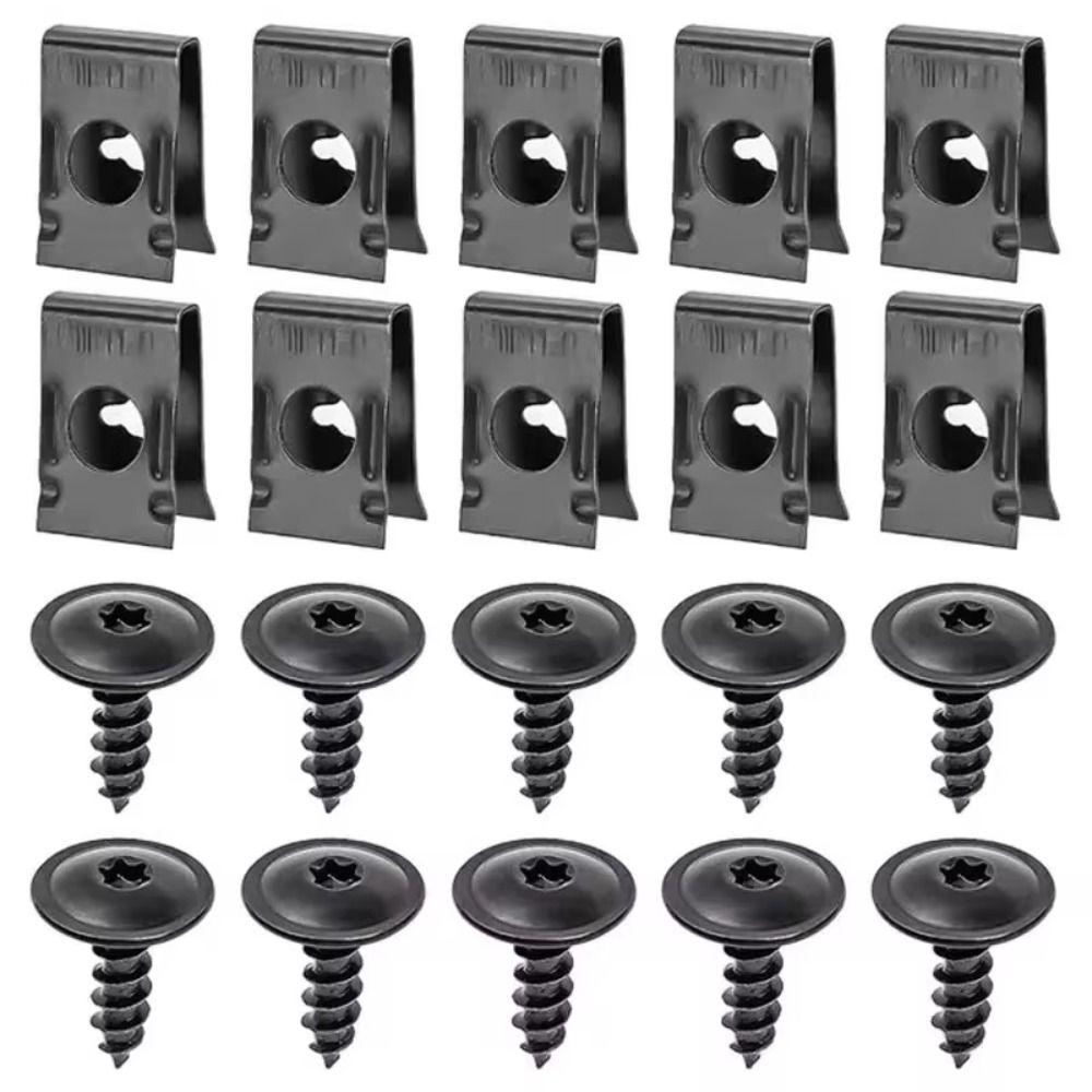 100pcs Black Car Screw Base Self Tapping Screws Car Fastener Clip Car Modification Clip Trucks 100pcs
100pcs Black Car Screw Base Self Tapping Screws Car Fastener Clip Car Modification Clip Trucks 100pcs