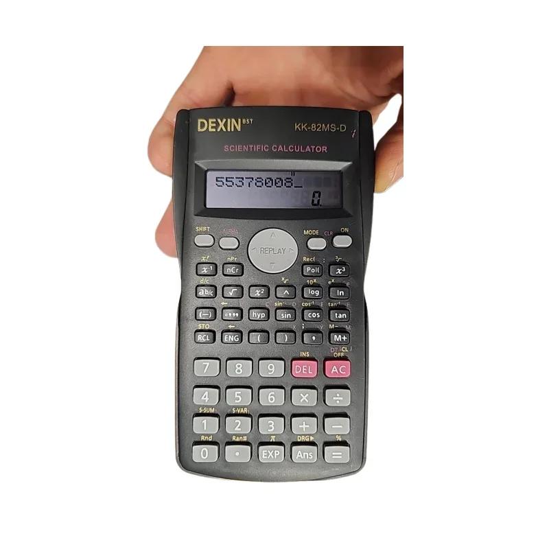 Mathematics Teaching Dedicated Calculator Handheld Portable Scientific Calculator Student 2-line Display Handheld Multi-function чорний
Mathematics Teaching Dedicated Calculator Handheld Portable Scientific Calculator Student 2-line Display Handheld Multi-function чорний