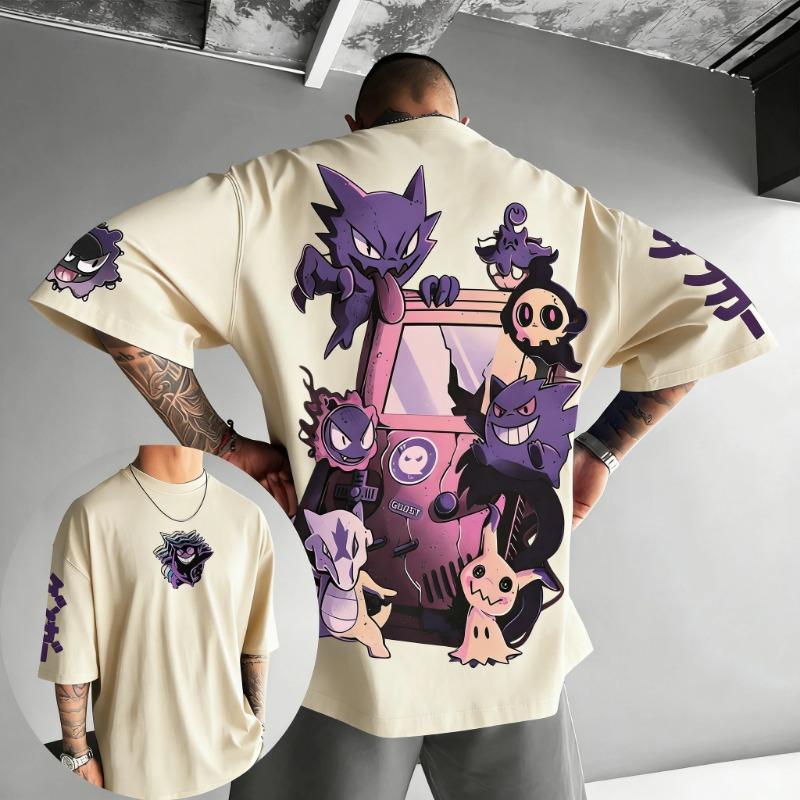 Men s and women s T-shirt Harajuku oversized loose casual family short sleeved top XS
Men s and women s T-shirt Harajuku oversized loose casual family short sleeved top XS