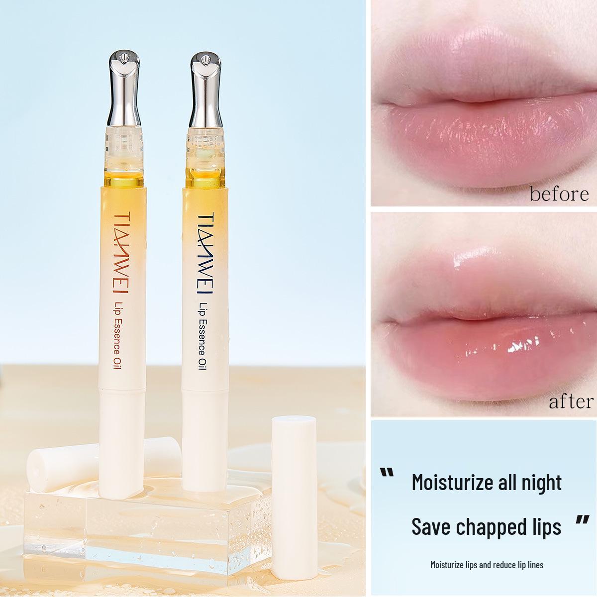 Tianwei Honey Peach Lip Balm: Hydrating & Nourishing Essence Oil Stick for Lip Line Relief
Tianwei Honey Peach Lip Balm: Hydrating & Nourishing Essence Oil Stick for Lip Line Relief