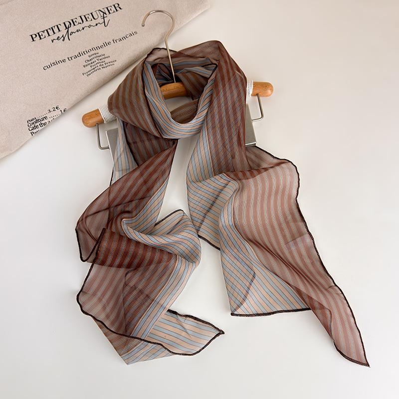 Women Long Scarf Retro Color Matching Ribbon Headbands Neck Tie Silk Scarf Decorative Waist Belt Waistband Headscarf Accessories
Women Long Scarf Retro Color Matching Ribbon Headbands Neck Tie Silk Scarf Decorative Waist Belt Waistband Headscarf Accessories