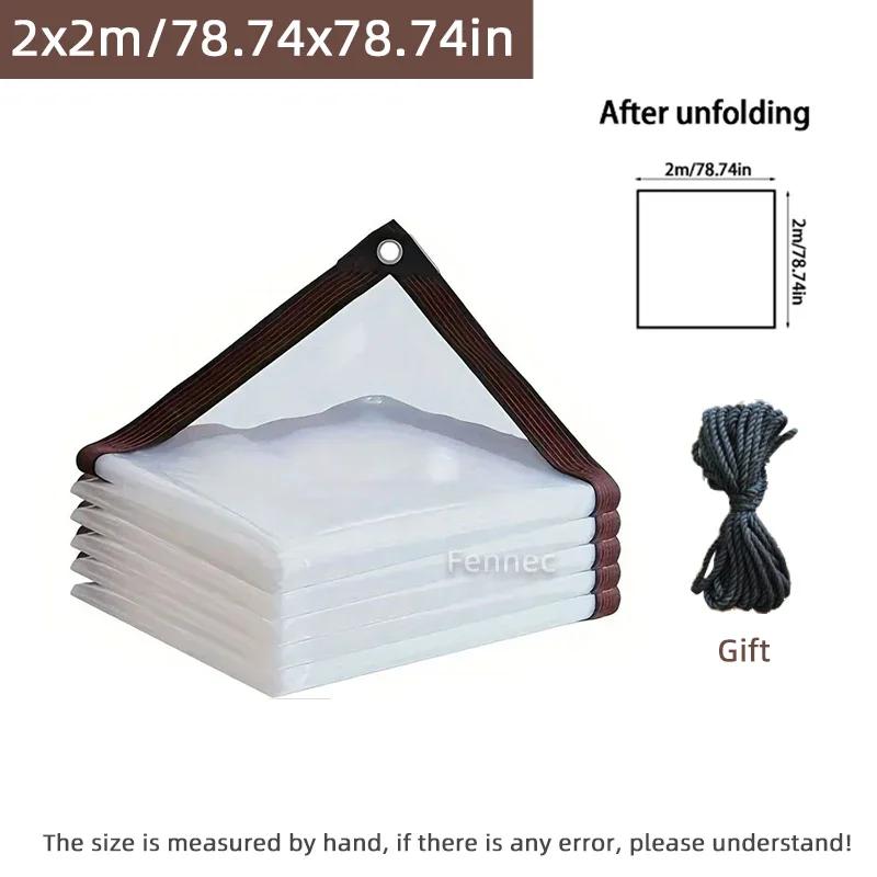 1PC Waterproof Windproof Clear Tarpaulin Heavy Duty Vinyl Cover for Outdoor Garden Chicken House Porch Roof 1pc
1PC Waterproof Windproof Clear Tarpaulin Heavy Duty Vinyl Cover for Outdoor Garden Chicken House Porch Roof 1pc