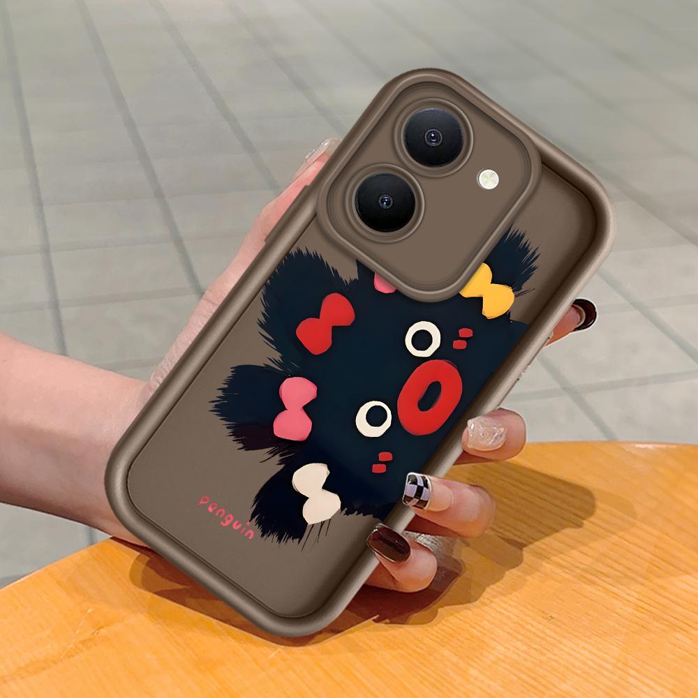 Мягкий силиконовый квадратный чехол с рисунком лестницы для телефона, полное покрытие, противоударный защитный резиновый чехол для камеры для Vivo Vivo Y93 коричневый
Мягкий силиконовый квадратный чехол с рисунком лестницы для телефона, полное покрытие, противоударный защитный резиновый чехол для камеры для Vivo Vivo Y93 коричневый