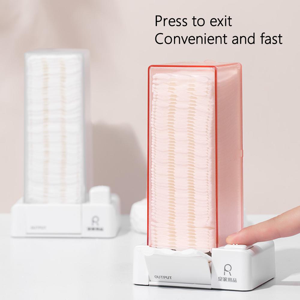 ROYAL SUPPLIES Press Out Automatic Cotton Pad Dispenser Wall Mounted Storage Box Pink
ROYAL SUPPLIES Press Out Automatic Cotton Pad Dispenser Wall Mounted Storage Box Pink