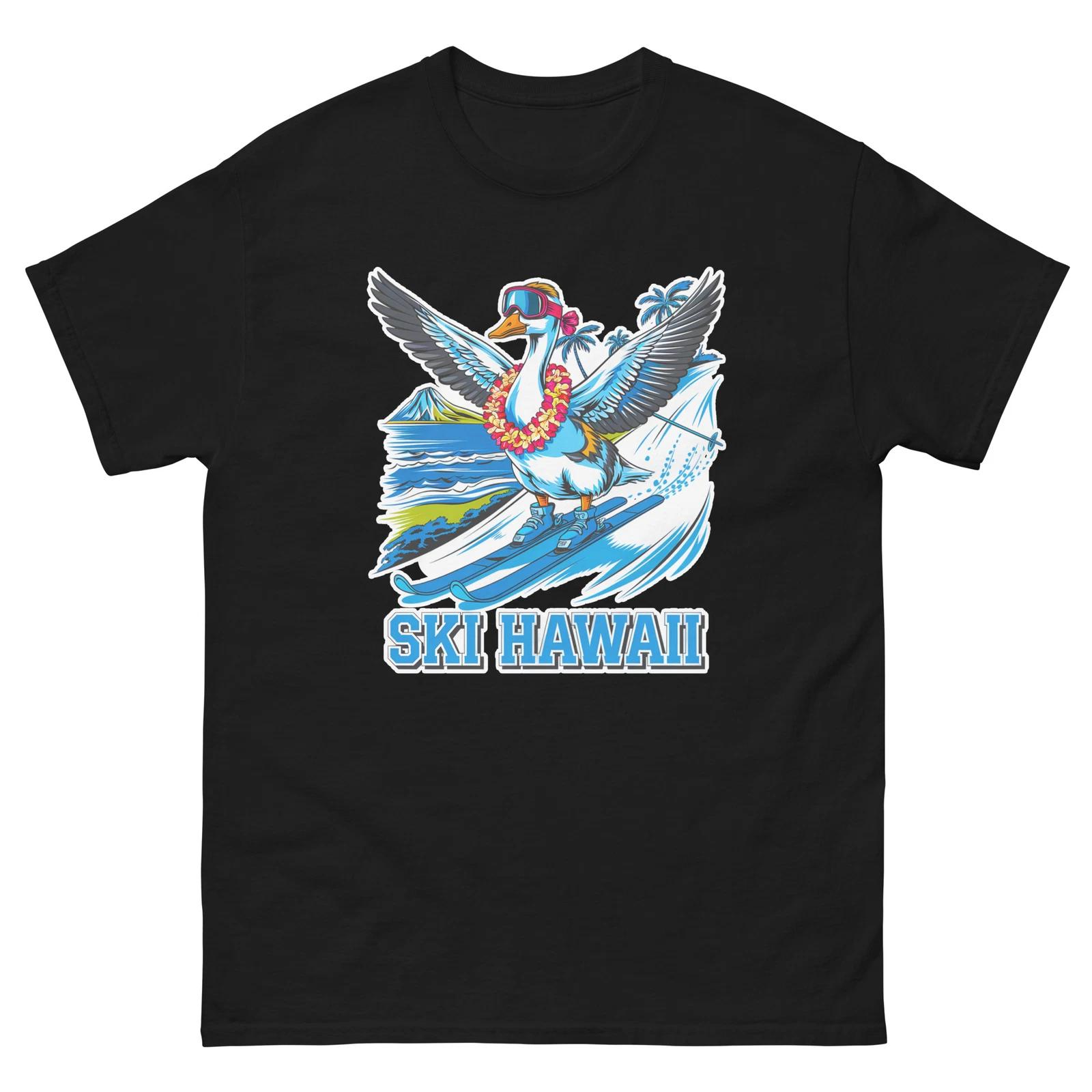 Ski Hawaii Nene Goose Skiing Skier Animal T-Shirt S
Ski Hawaii Nene Goose Skiing Skier Animal T-Shirt S