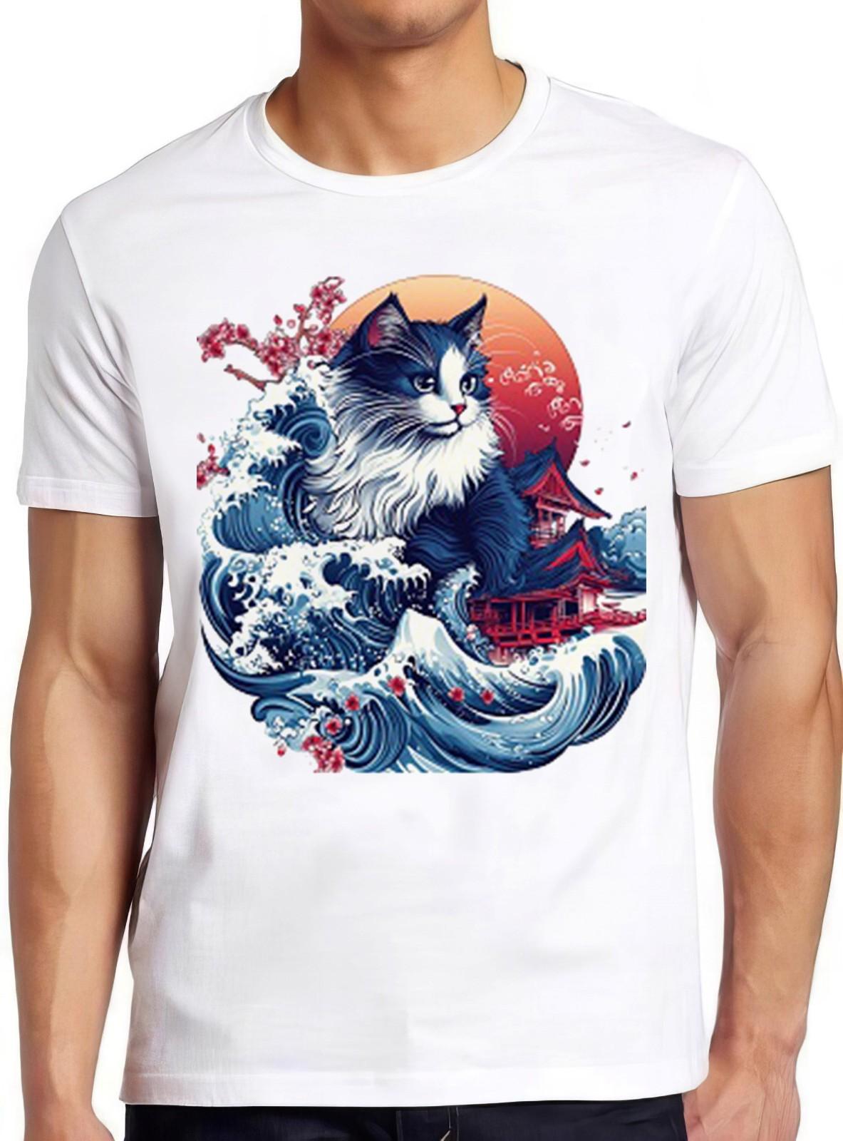 Cat The Great Wave Of Kanagawa Japanese Art Sun Blossoms Gift Tee T Shirt 2411 5XL різнокольоровий
Cat The Great Wave Of Kanagawa Japanese Art Sun Blossoms Gift Tee T Shirt 2411 5XL різнокольоровий
