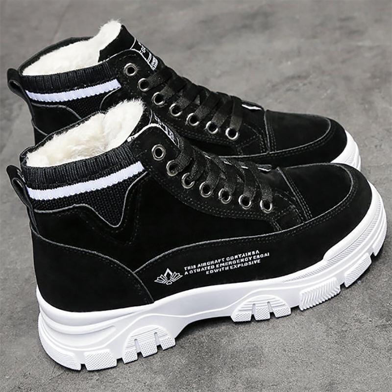 Зимняя бархатная женская обувь на толстой подошве, теплая хлопковая обувь, универсальная студенческая обувь на платформе и плоском каблуке с высокой трубкой 35
Зимняя бархатная женская обувь на толстой подошве, теплая хлопковая обувь, универсальная студенческая обувь на платформе и плоском каблуке с высокой трубкой 35