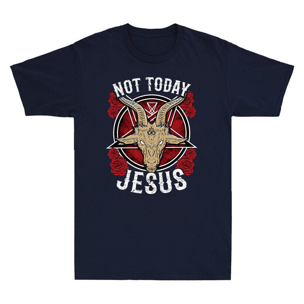 Not Today Jesus Goat Monster Satanism Cool Graphic Vintage Men s T Shirt Black Unisex T-Shirt XXL
Not Today Jesus Goat Monster Satanism Cool Graphic Vintage Men s T Shirt Black Unisex T-Shirt XXL