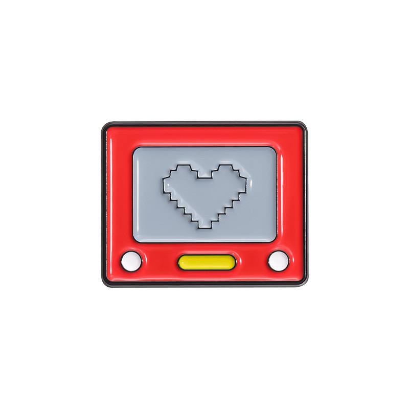 Декоративная геометрическая красная брошь в форме сердца с забавным мультяшным дизайном для влюбленных Мода
Декоративная геометрическая красная брошь в форме сердца с забавным мультяшным дизайном для влюбленных Мода