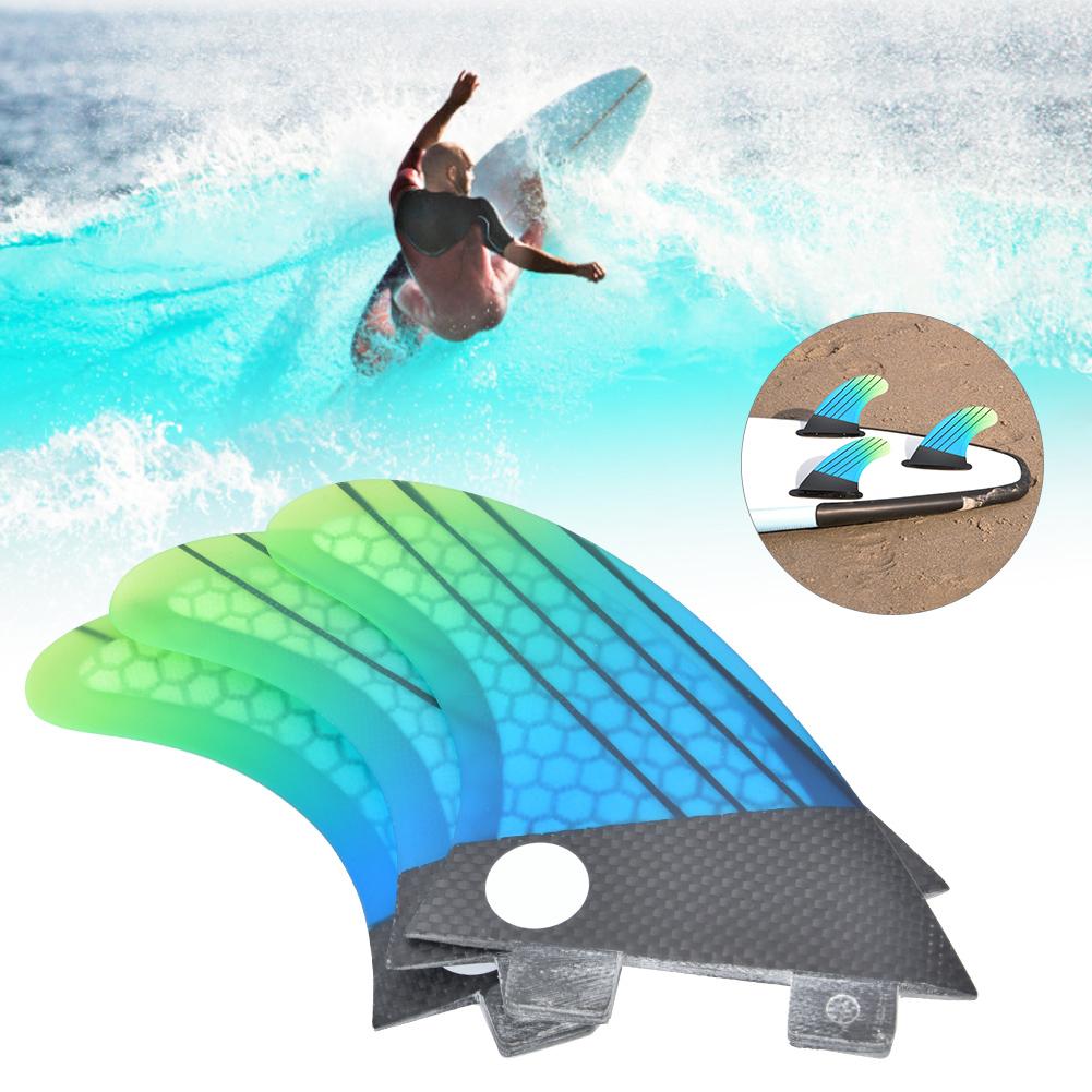 Fiberglass FCS G5 Stylish Blue Green Gradient Surfboard Tail Fin Flexible Surfing Accessory
Fiberglass FCS G5 Stylish Blue Green Gradient Surfboard Tail Fin Flexible Surfing Accessory