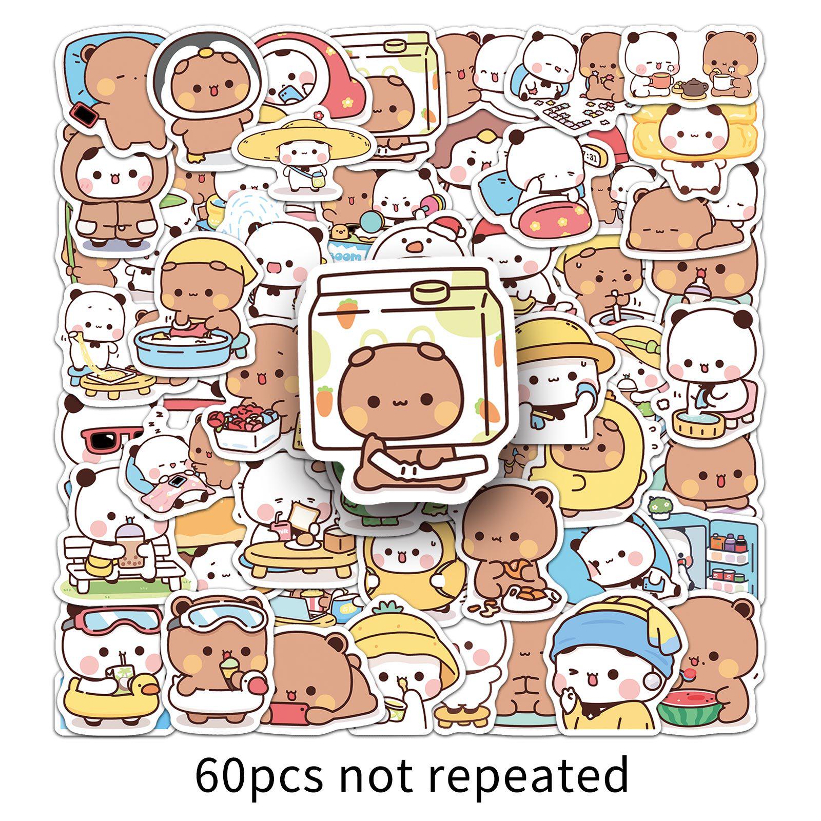 60 Cute Cartoon Stickers for Water Cups, Desktops, Notebooks
60 Cute Cartoon Stickers for Water Cups, Desktops, Notebooks