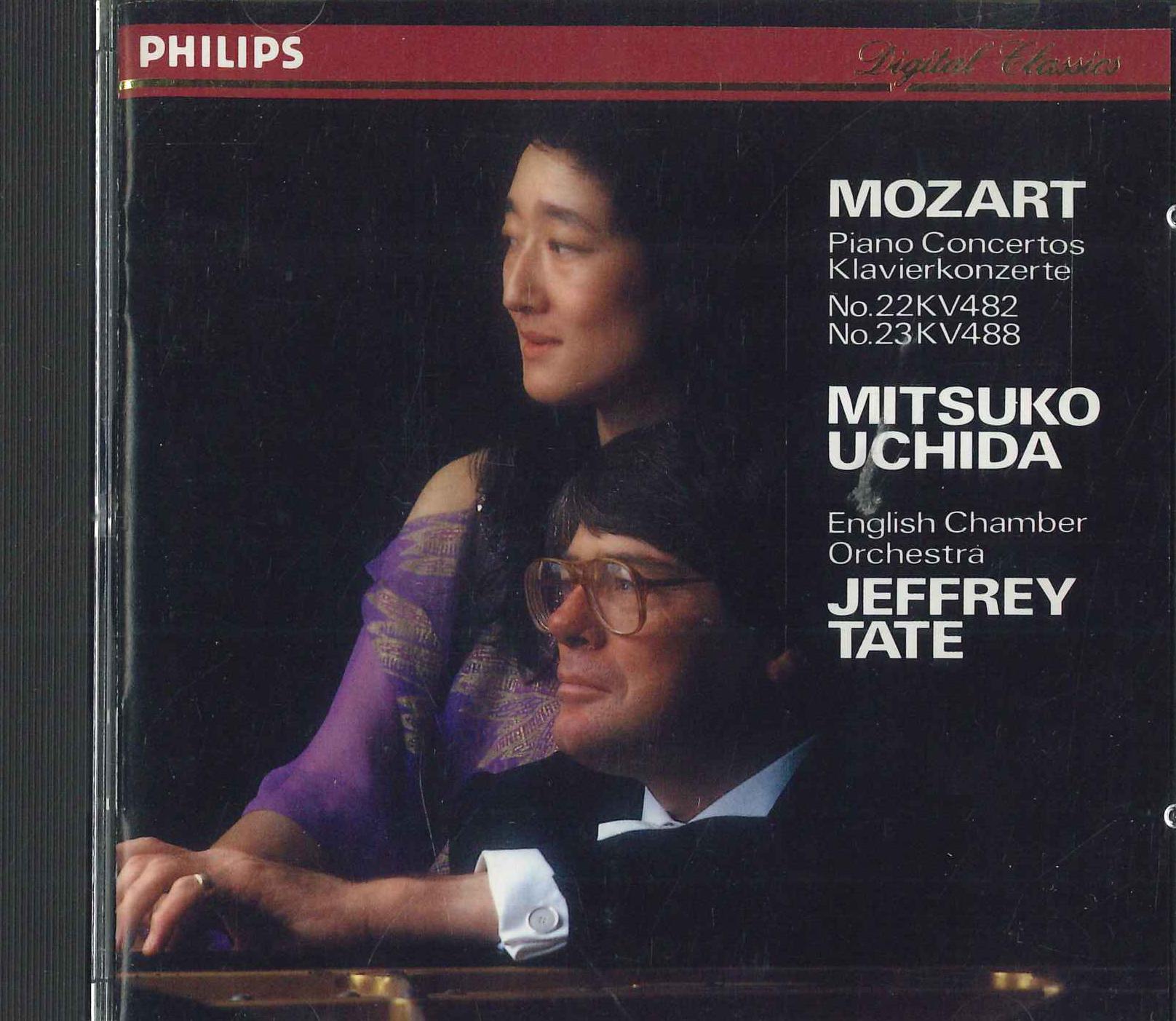 CD MITSUKO UCHIDA, JEFFREY TATE, ENGLI - Mozart Piano Concerto No22 In E Fla 4201872PROMO Philips 1987 Japan Classical Used
CD MITSUKO UCHIDA, JEFFREY TATE, ENGLI - Mozart Piano Concerto No22 In E Fla 4201872PROMO Philips 1987 Japan Classical Used