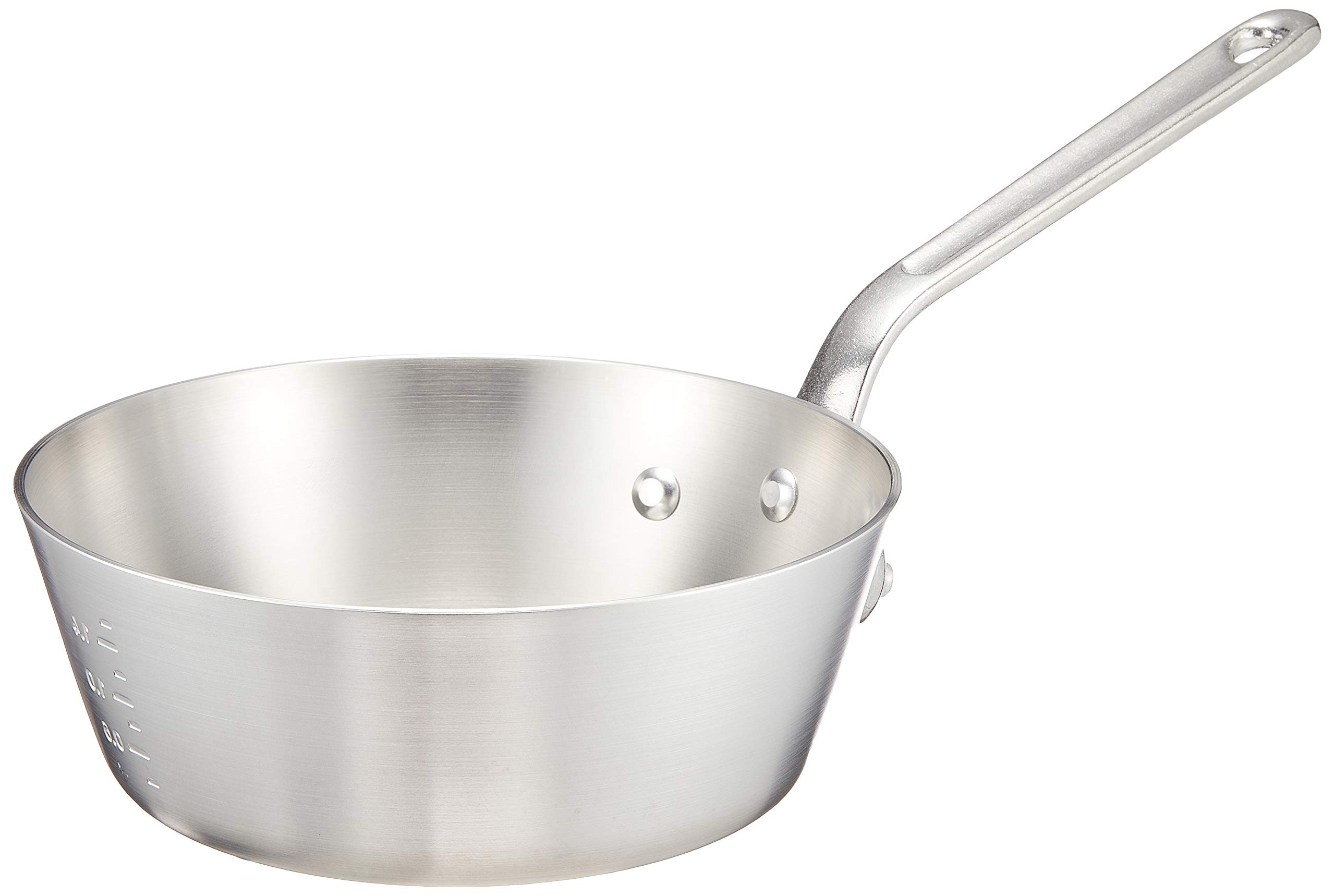 New King Aluminum Tapered Pot (with Measuring Scale) 21cm
New King Aluminum Tapered Pot (with Measuring Scale) 21cm