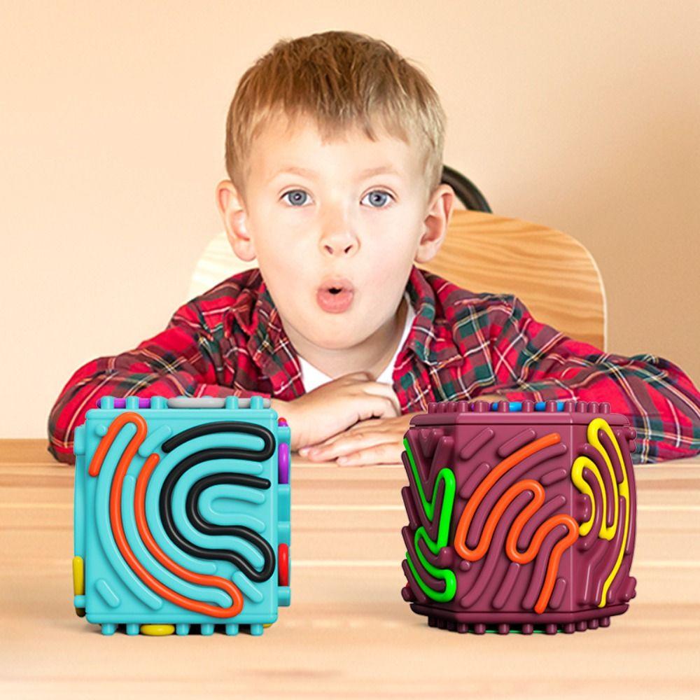 Relieve Stress Fidget Toys 3D Stereoscopic Tactile Sensory Activity Puzzle Activity синій
Relieve Stress Fidget Toys 3D Stereoscopic Tactile Sensory Activity Puzzle Activity синій