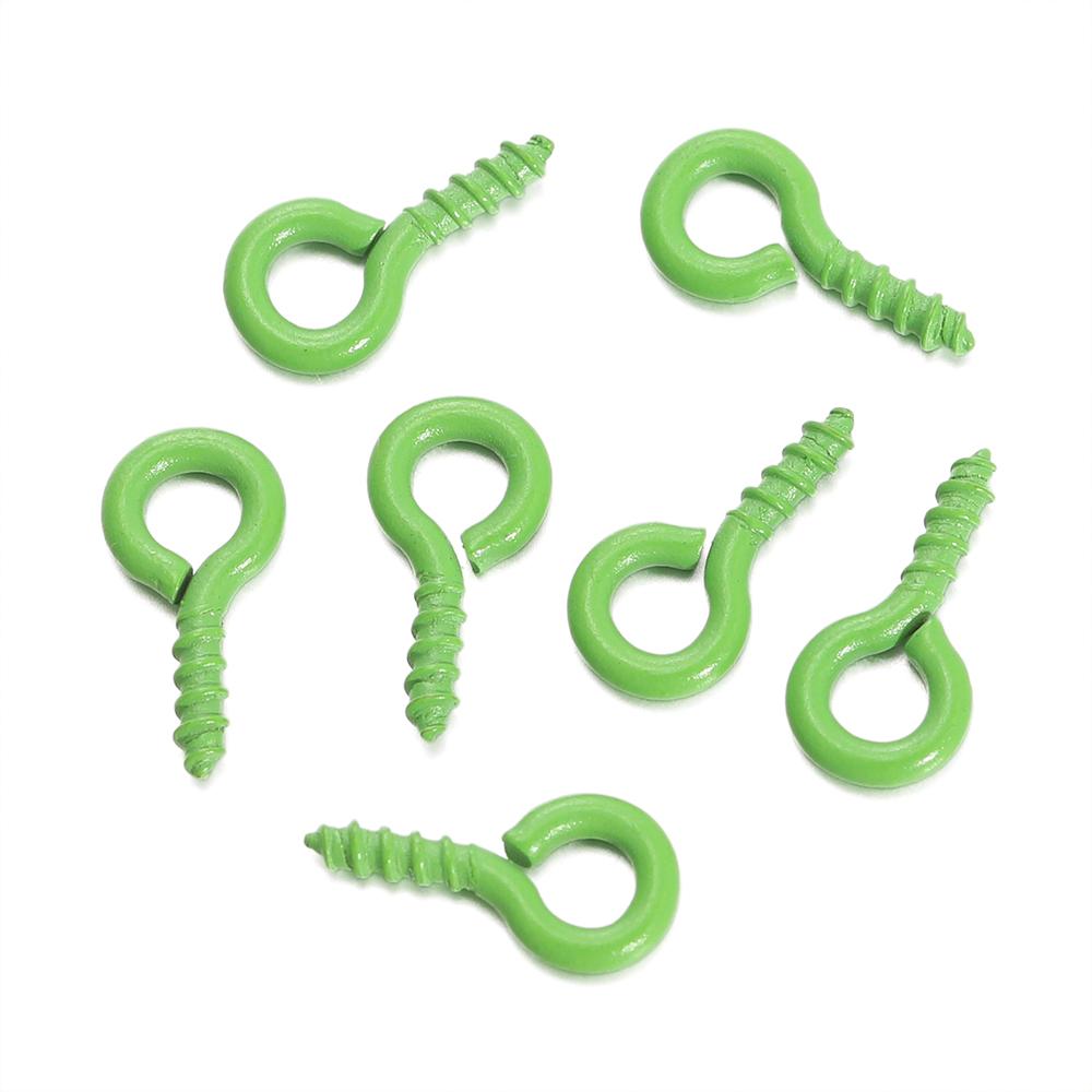 100Pcs/lot Colorful 5*10mm Tiny Screw Eye Pins Eyepins Hooks Eyelets Threaded Clasps Hooks for Jewelry Making Supplies 5 x 10mm зелёный
100Pcs/lot Colorful 5*10mm Tiny Screw Eye Pins Eyepins Hooks Eyelets Threaded Clasps Hooks for Jewelry Making Supplies 5 x 10mm зелёный