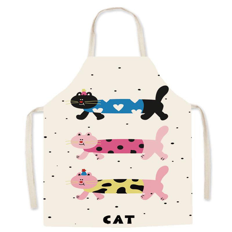 Cartoon Animal Pattern Apron 60x70cm Adjustable Neck Strap Kitchen Cooking Baking Art Smock for Home and School Use One Size
Cartoon Animal Pattern Apron 60x70cm Adjustable Neck Strap Kitchen Cooking Baking Art Smock for Home and School Use One Size