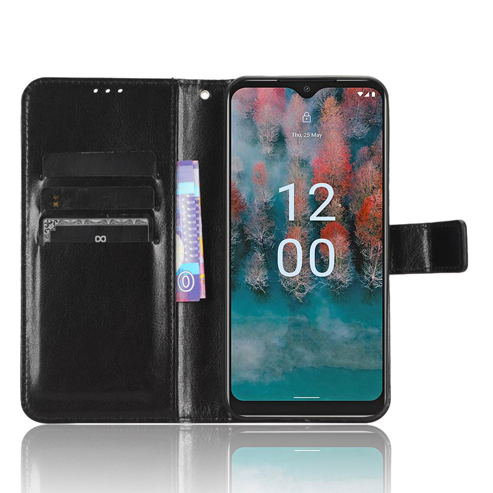 PU Leather Flip Cover for Nokia C12 4G/C12 Pro/C12 Plus Anti-Dorp Crazy Horse Texture Stand Phone Shell Wallet Case Black
PU Leather Flip Cover for Nokia C12 4G/C12 Pro/C12 Plus Anti-Dorp Crazy Horse Texture Stand Phone Shell Wallet Case Black
