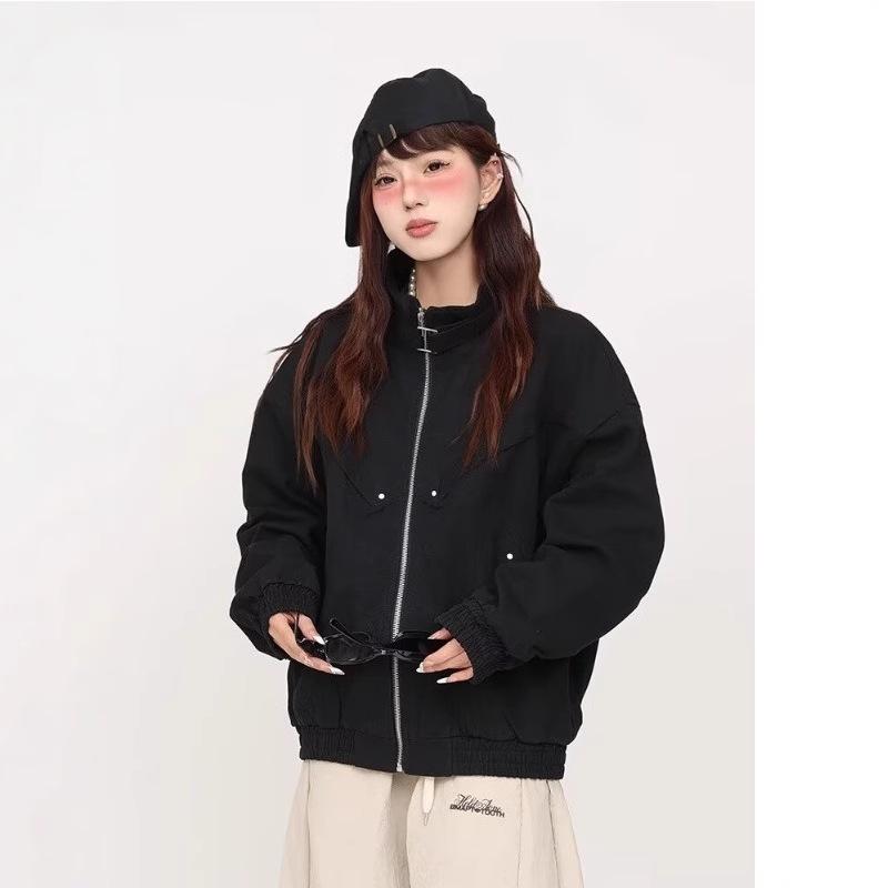 Women s Retro Deconstructed Workwear Jacket - Loose Fit, Stand Collar, 2025 Spring Collection 2XL
Women s Retro Deconstructed Workwear Jacket - Loose Fit, Stand Collar, 2025 Spring Collection 2XL