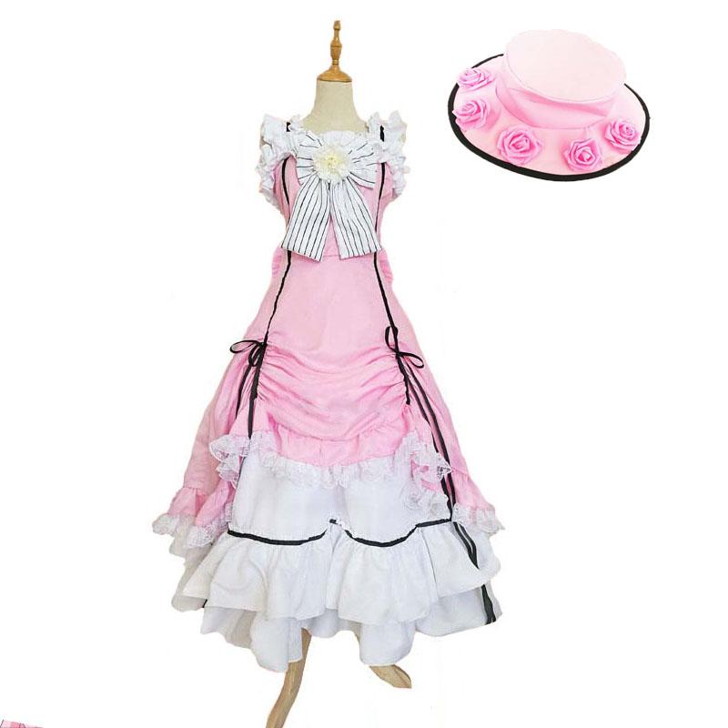 Батлер Книга Черного Атлантики Сиэль Фантомхайв Викторианское Платье Костюмы Косплей L
Батлер Книга Черного Атлантики Сиэль Фантомхайв Викторианское Платье Костюмы Косплей L