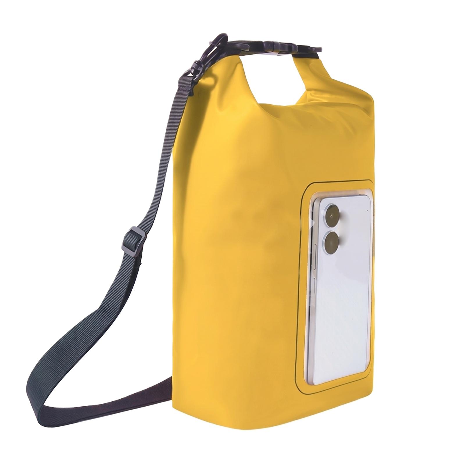 Waterproof Crossbody Bag Large Capacity Dry Bag with Transparent Phone Pocket Adjustable Strap for Outdoor Swimming Boating and Beach Use one size
Waterproof Crossbody Bag Large Capacity Dry Bag with Transparent Phone Pocket Adjustable Strap for Outdoor Swimming Boating and Beach Use one size