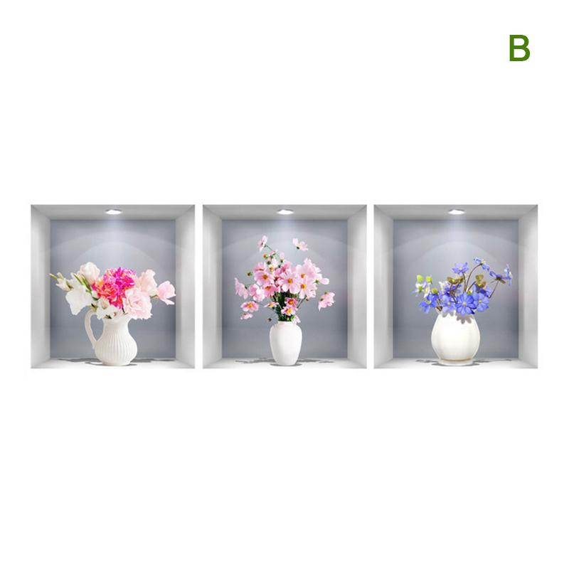 3 шт. акварельные цветочные горшки цветочная ваза украшение настенная наклейка для домашнего декора
3 шт. акварельные цветочные горшки цветочная ваза украшение настенная наклейка для домашнего декора