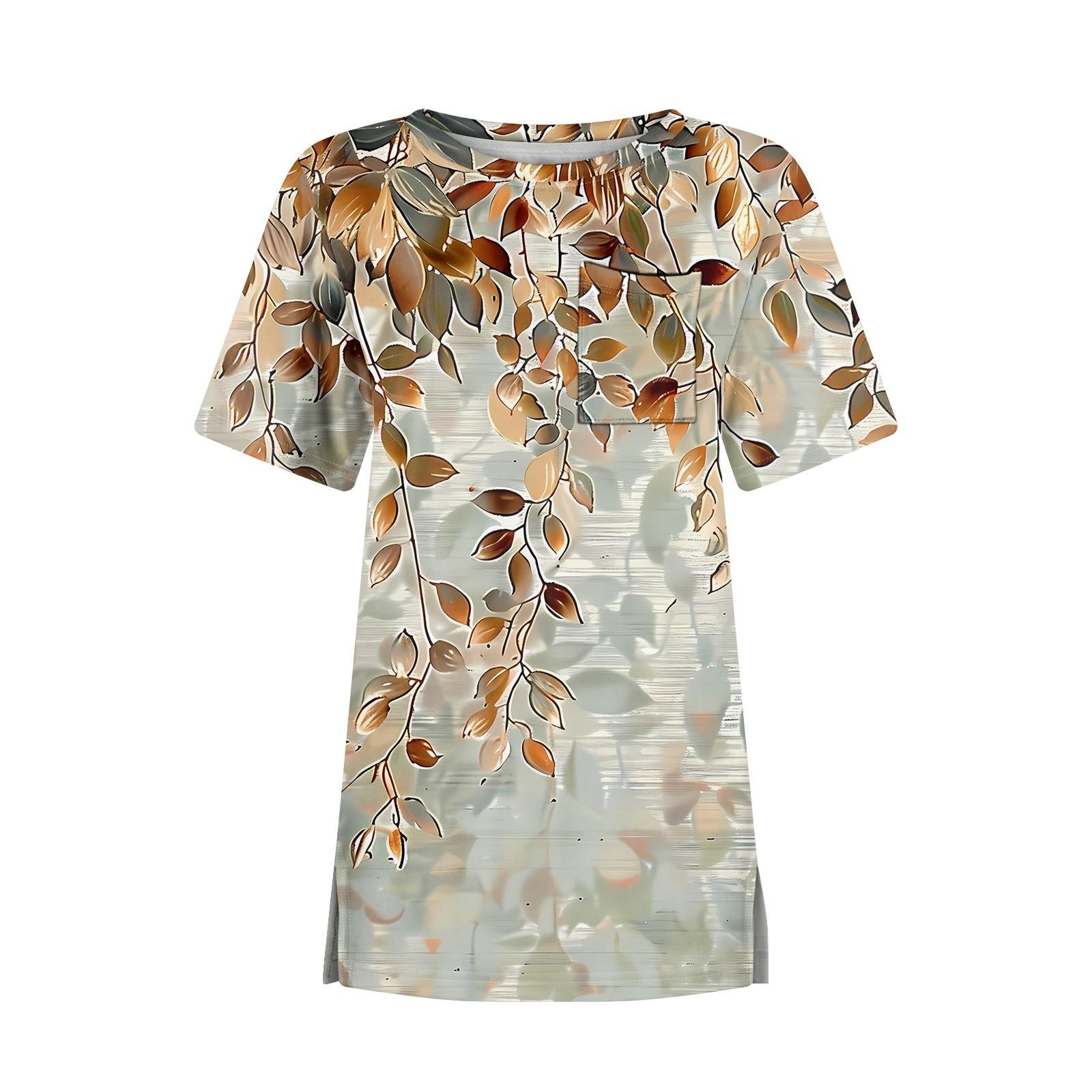 T Shirts For Women Round Neck Dressy Casual Blouses Printing Short Sleeve Summer Tops Loose Fit XXXL синій
T Shirts For Women Round Neck Dressy Casual Blouses Printing Short Sleeve Summer Tops Loose Fit XXXL синій