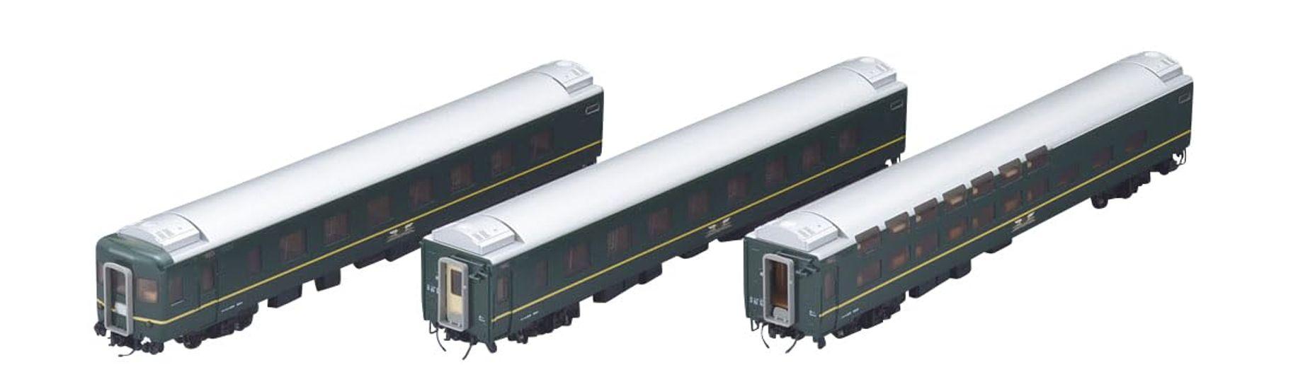 TOMIX HO Gauge JR 24 Series 25 Twilight Express Дополнительный набор B Модель пассажирского вагона железной дороги HO-9111
TOMIX HO Gauge JR 24 Series 25 Twilight Express Дополнительный набор B Модель пассажирского вагона железной дороги HO-9111