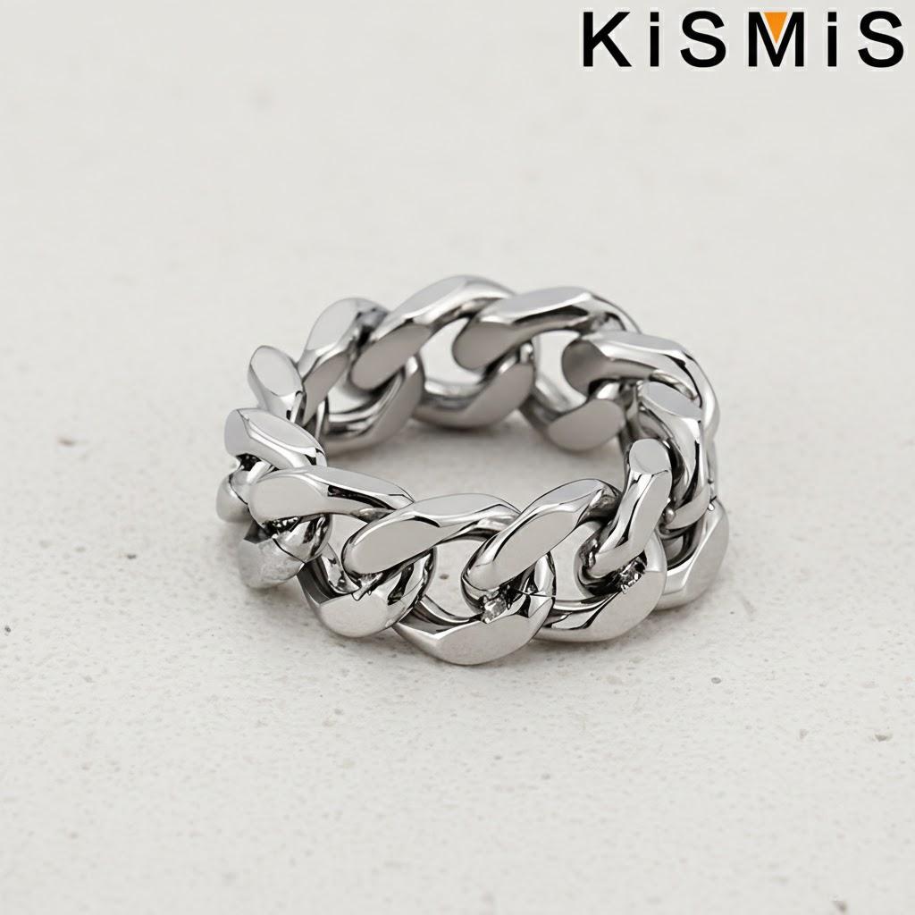 Stainless Steel Rings for Men Hip Hop Cuban Link Chain Male Boy Finger Ring Titanium Steel Jewelry Gold Silver Accessories
Stainless Steel Rings for Men Hip Hop Cuban Link Chain Male Boy Finger Ring Titanium Steel Jewelry Gold Silver Accessories