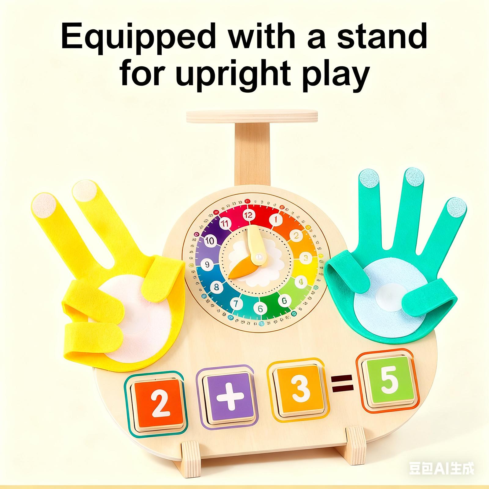 Early Childhood Education Clock Teaching Aids Arithmetic Board Digital Cognition Addition And Subtraction Educational Toys One Size
Early Childhood Education Clock Teaching Aids Arithmetic Board Digital Cognition Addition And Subtraction Educational Toys One Size