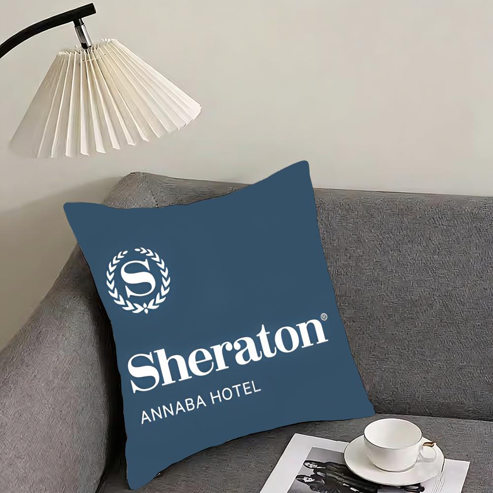 Fashion SSheratonS Hotels Cushion Cover Elegant Comfort Pillowcase Sofa Bed Doublesided Printed Invisible Zipper Home Decor 30x30cm
Fashion SSheratonS Hotels Cushion Cover Elegant Comfort Pillowcase Sofa Bed Doublesided Printed Invisible Zipper Home Decor 30x30cm