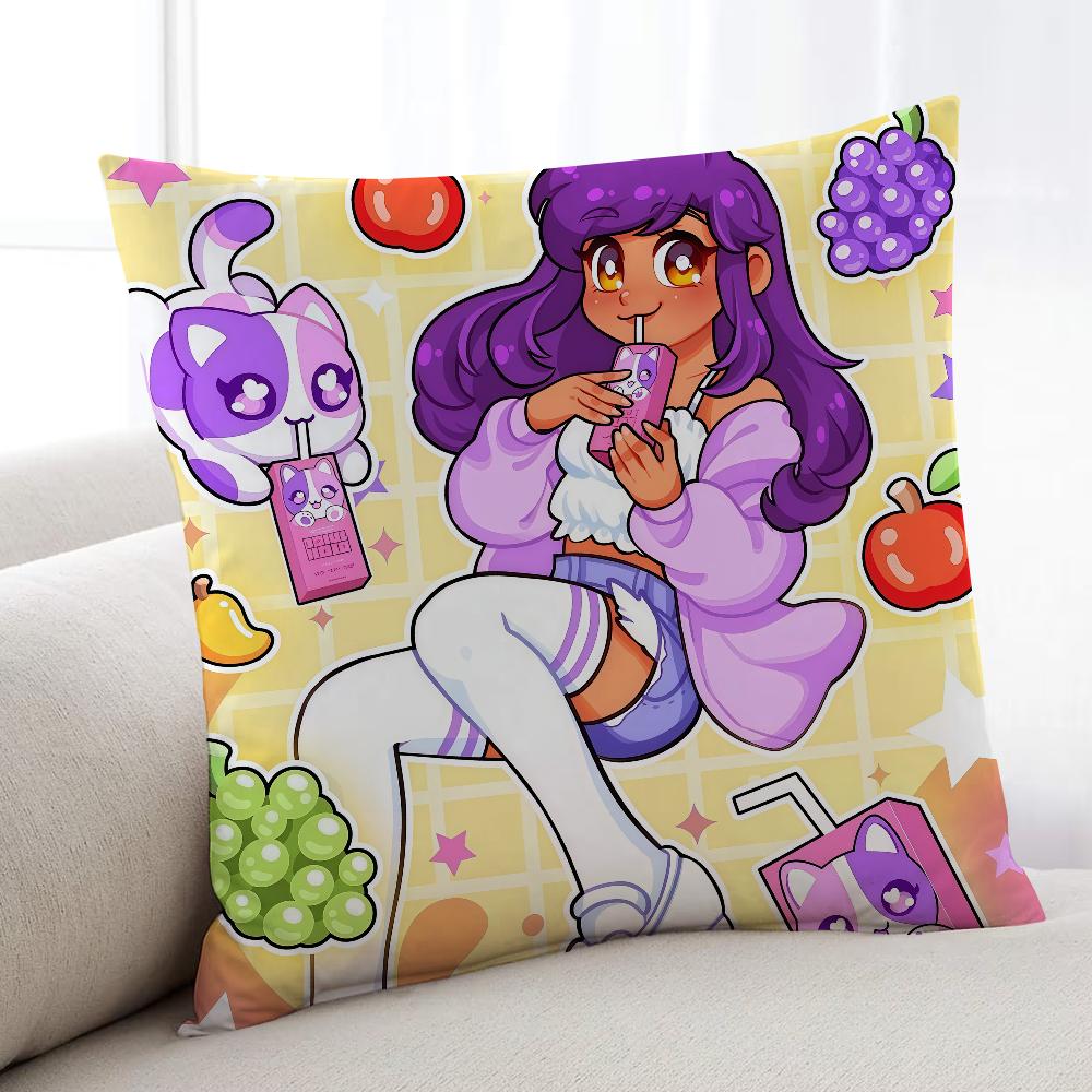 Internet Celebrity Cartoon A-Aphmau cushion cover Home Bedding Sofa living Room pillowcase Simple Soft Skin Cushion Cover 12x12Inch
Internet Celebrity Cartoon A-Aphmau cushion cover Home Bedding Sofa living Room pillowcase Simple Soft Skin Cushion Cover 12x12Inch
